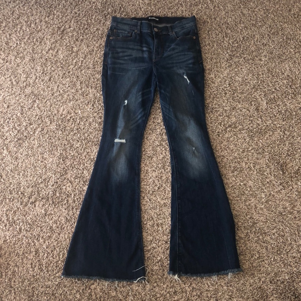 Express flare jeans